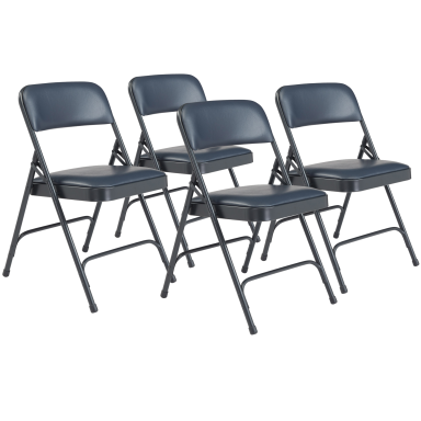 NPS 1200 Series Padded Folding Chair - 4 Pack
